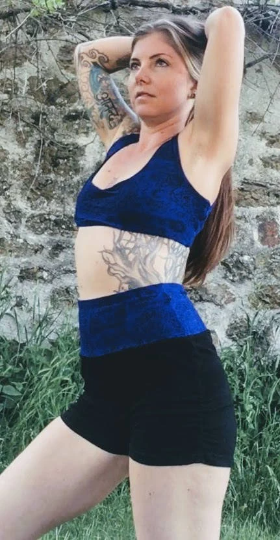 Woman's High waist Shorts with Print