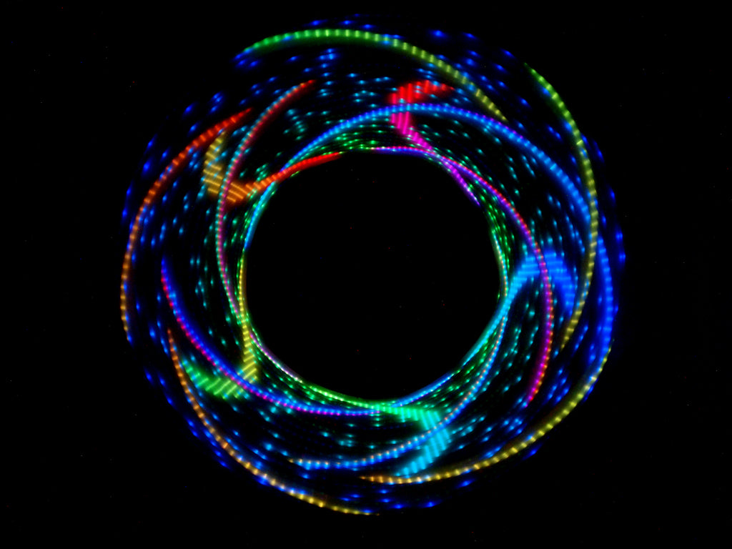 Ready To Ship Atomic V LED Hoops