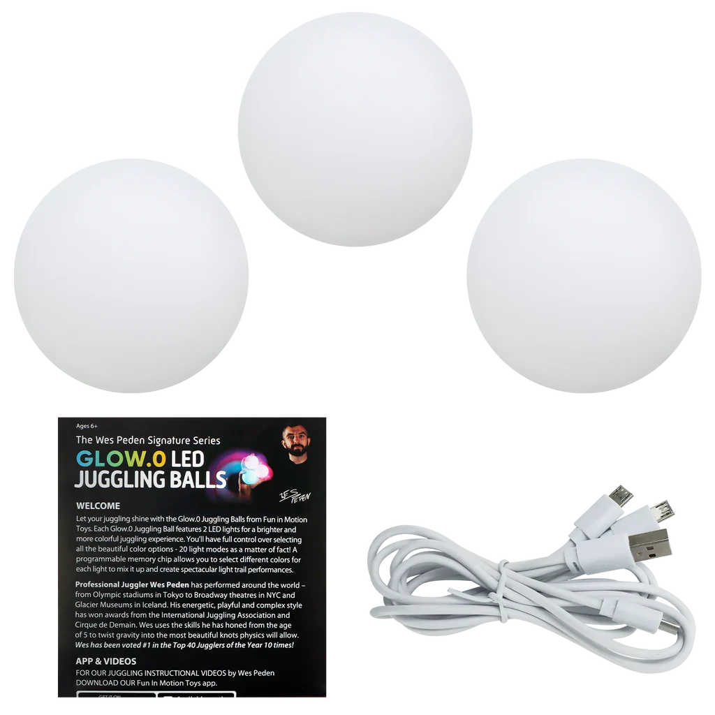 Wes Peden LED Juggling Balls