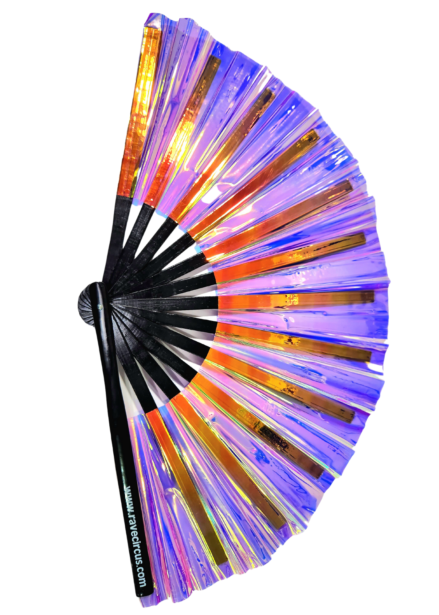 Clack Fan - Holographic Red/Purple