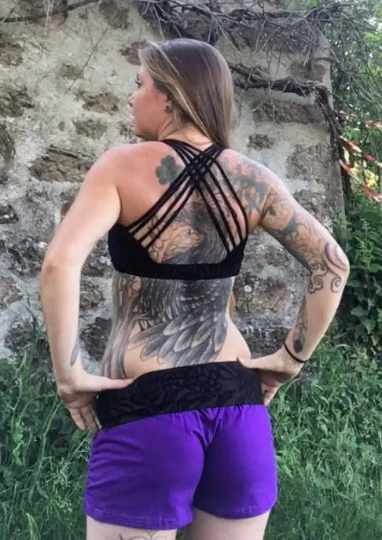 Woman's High waist Shorts with Print