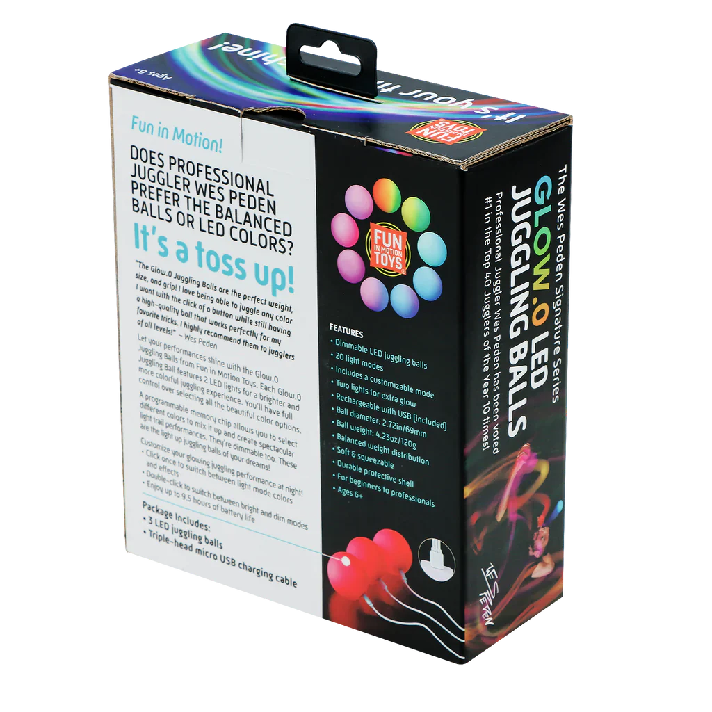 Wes Peden LED Juggling Balls