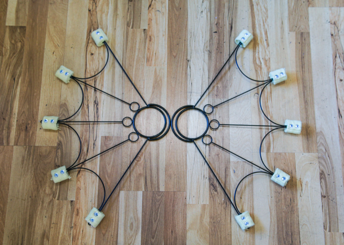 Spider Fire Fans - 5 point set