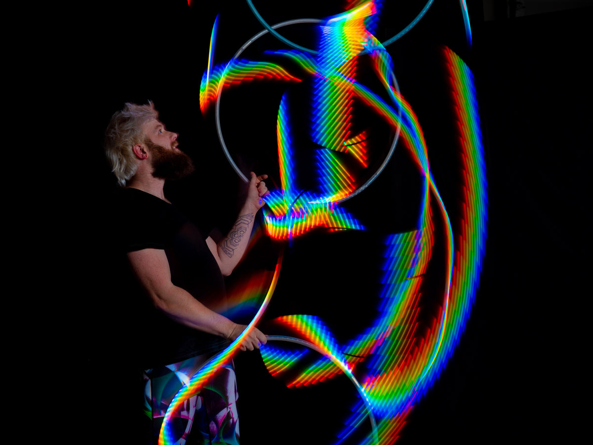 Ready To Ship Atomic V LED Hoops