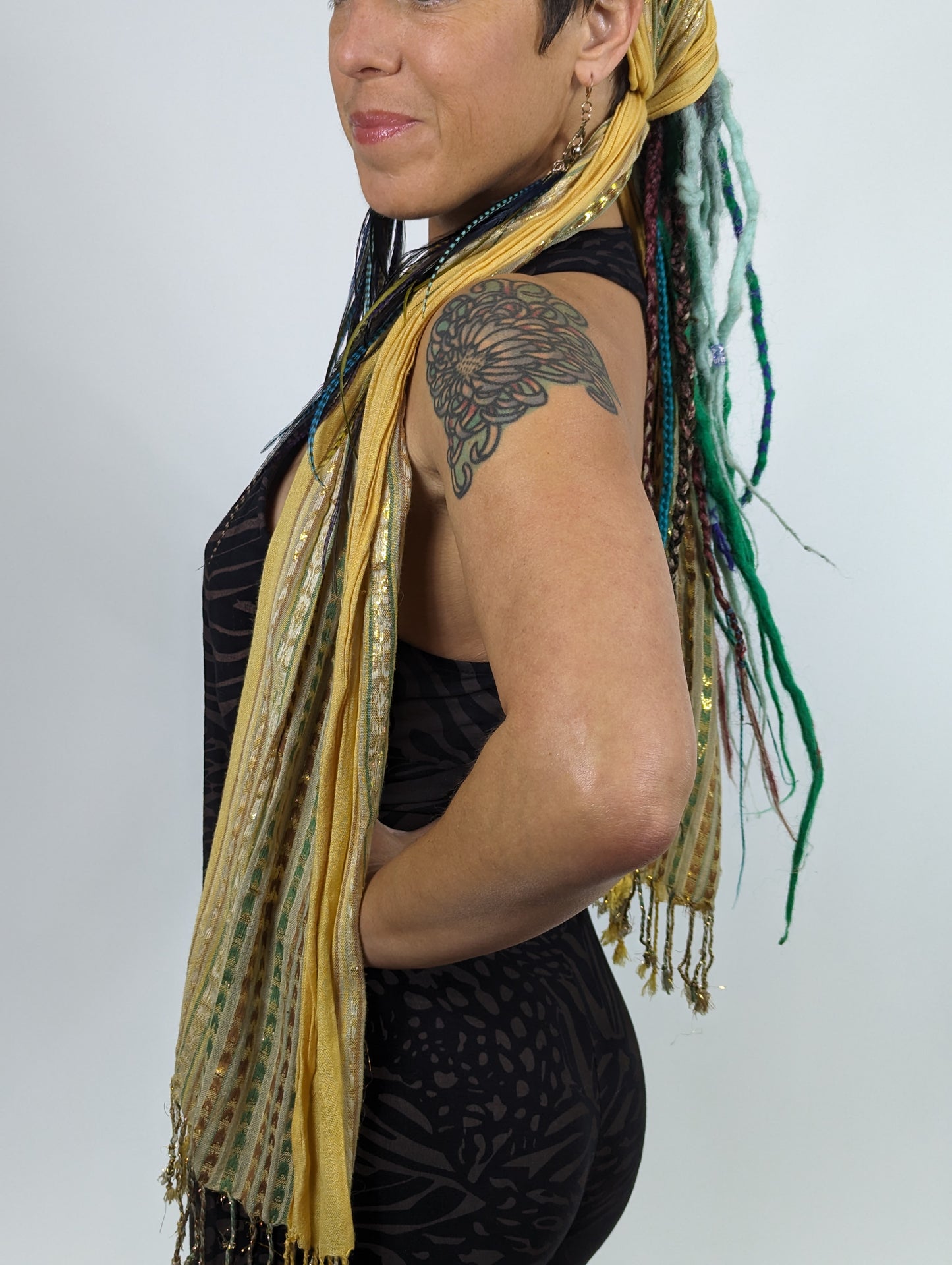 Black Cat Print Capri Onesie