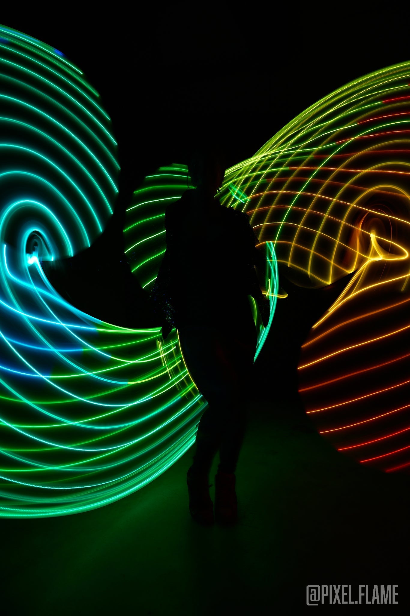 Body Rocker LED Starlight Hoop