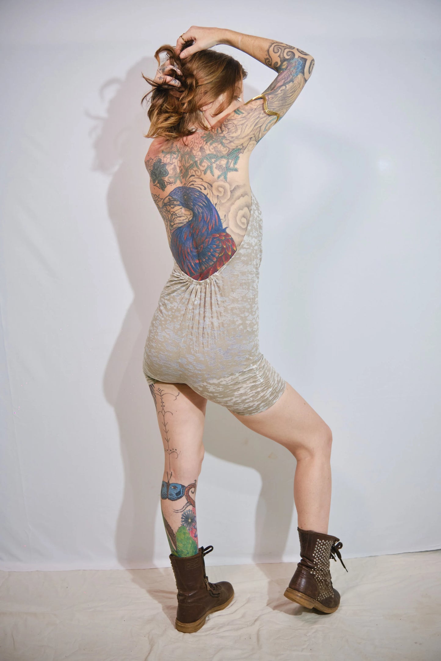 Burnout Booty Short Romper