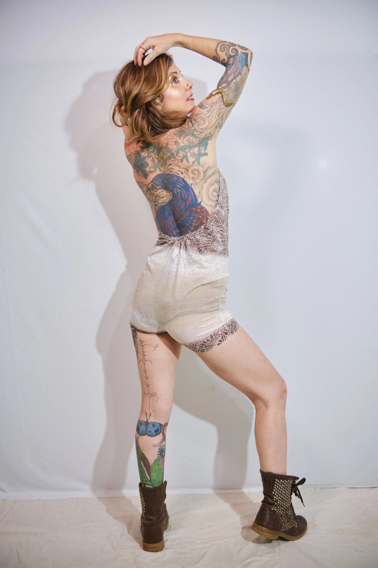 Burnout Booty Short Romper