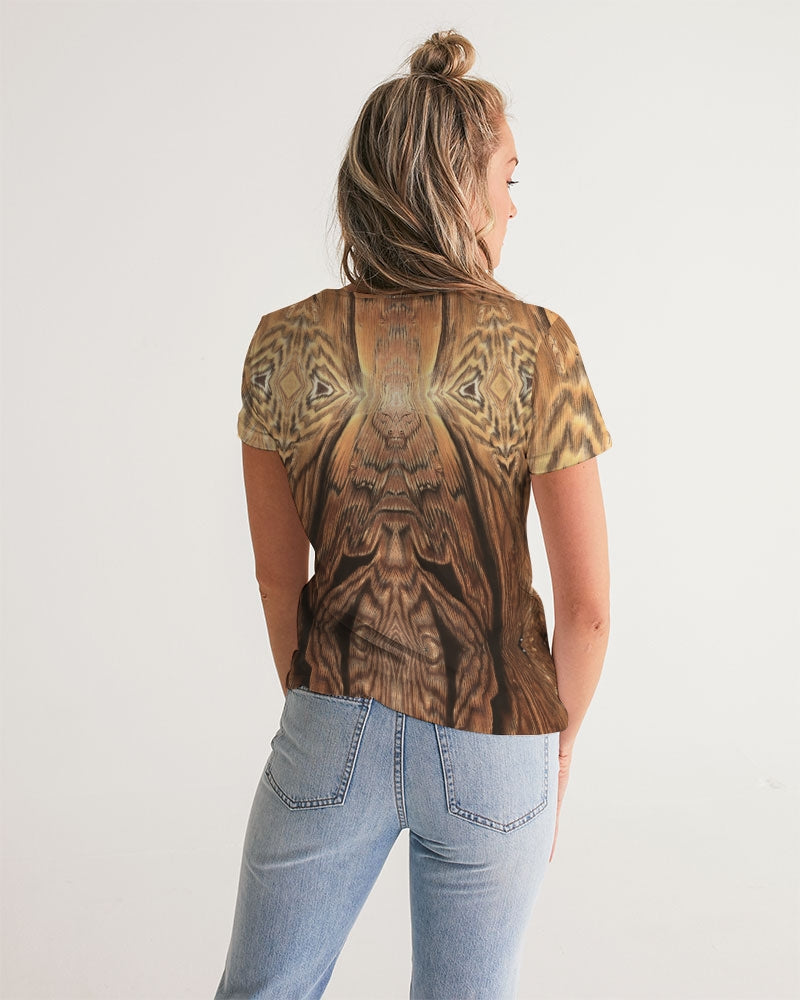 Friends From Psychedelia Women's V-Neck Tee