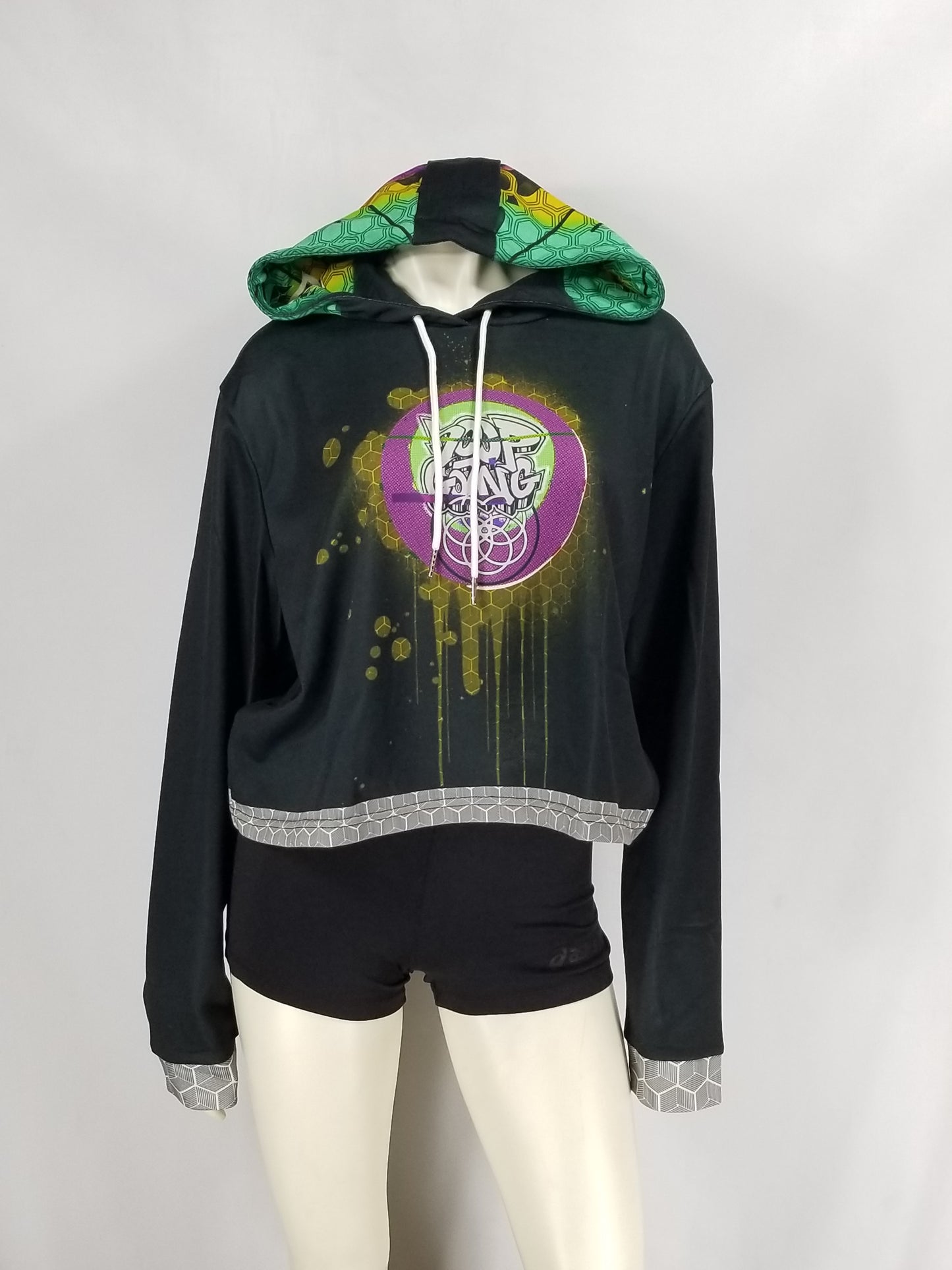 Tech Styles Crop Hoodie