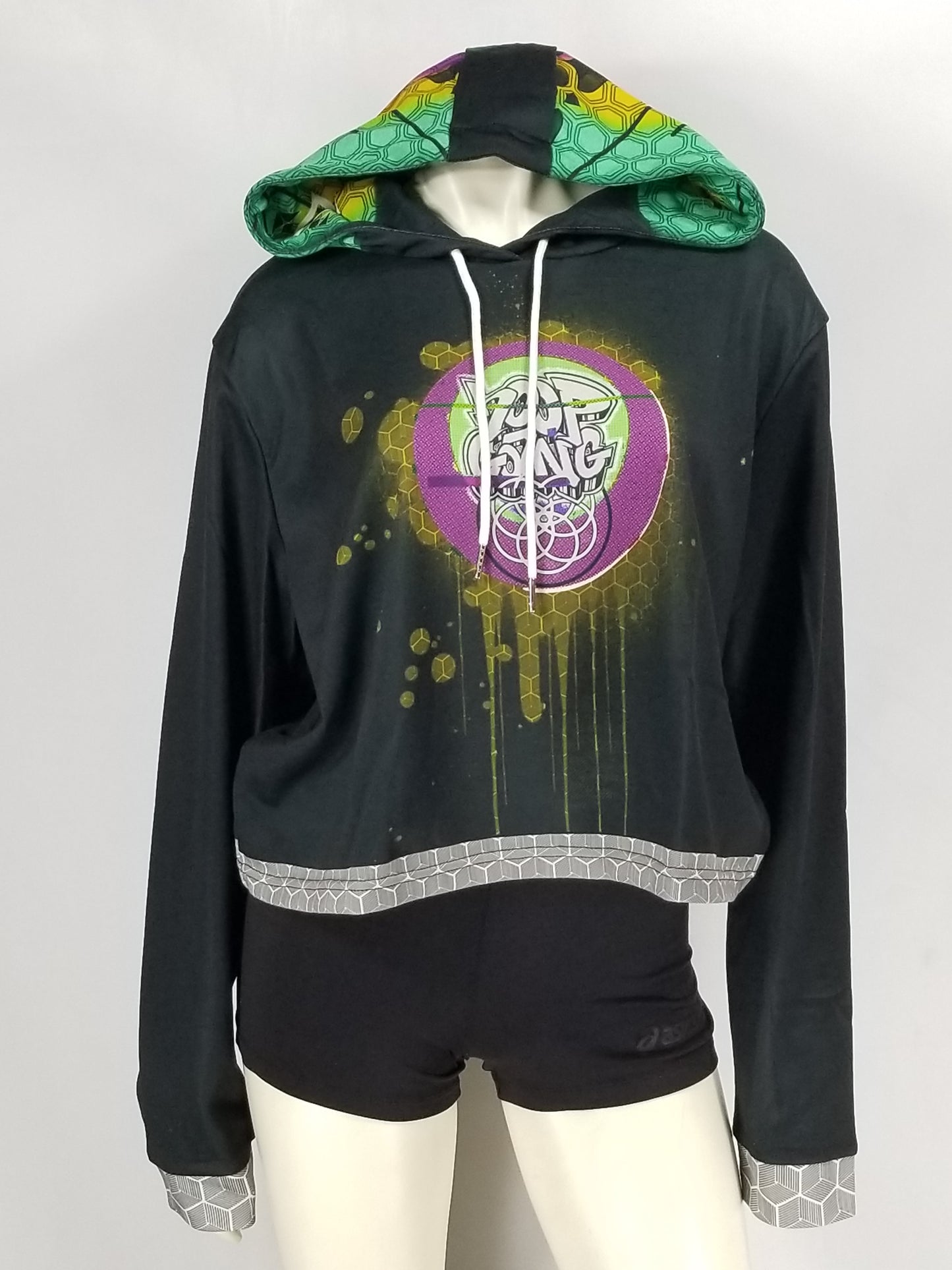 Tech Styles Crop Hoodie