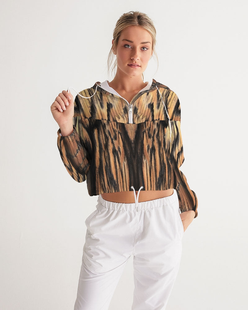 Avian Ascension Women's Cropped Windbreaker