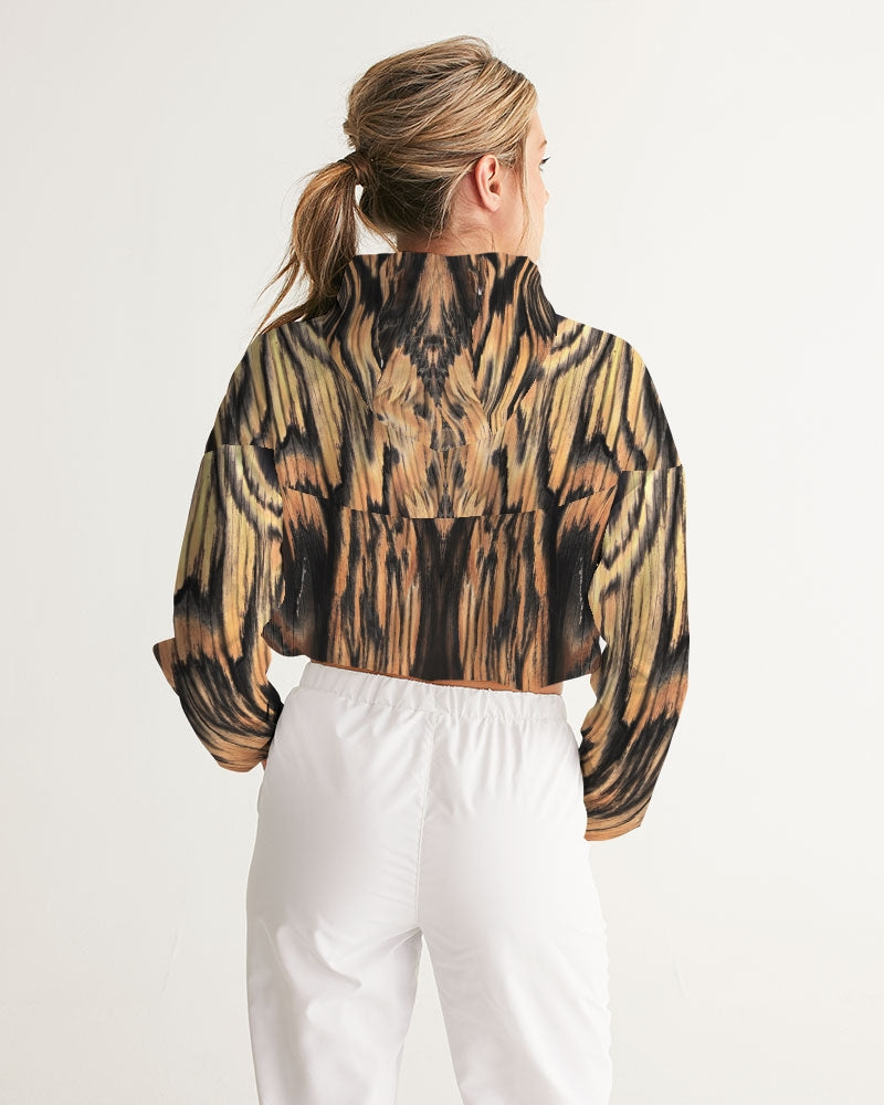 Avian Ascension Women's Cropped Windbreaker