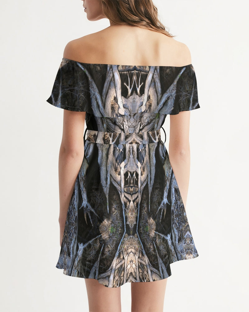 Spirit Guides Women's Off-Shoulder Dress