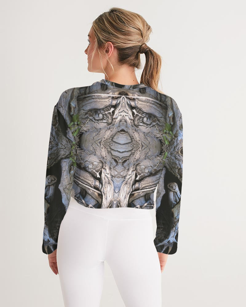 Spirit Guides Women's Cropped Sweatshirt