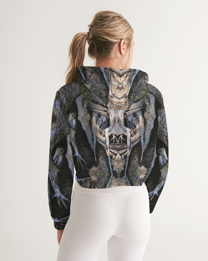 Spirit Guides Women's Cropped Hoodie