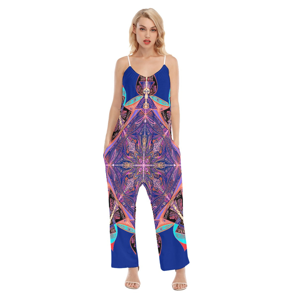 JellyTrip Women's Loose Cami Jumpsuit