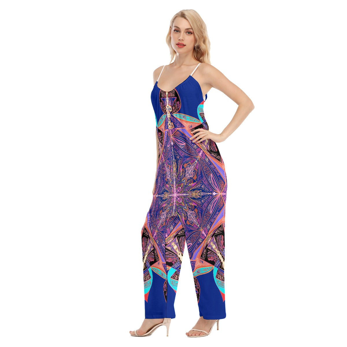 JellyTrip Women's Loose Cami Jumpsuit