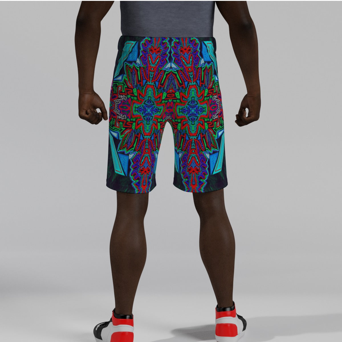 Volant Ethereal Compass Men's Beach Shorts