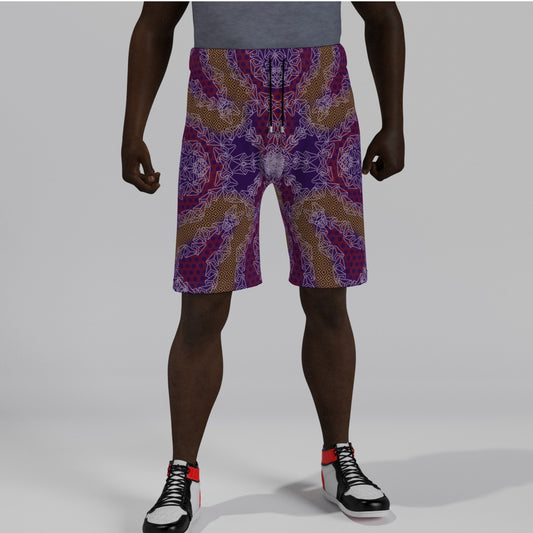 Liquid Sound Droplets Men's Beach Shorts