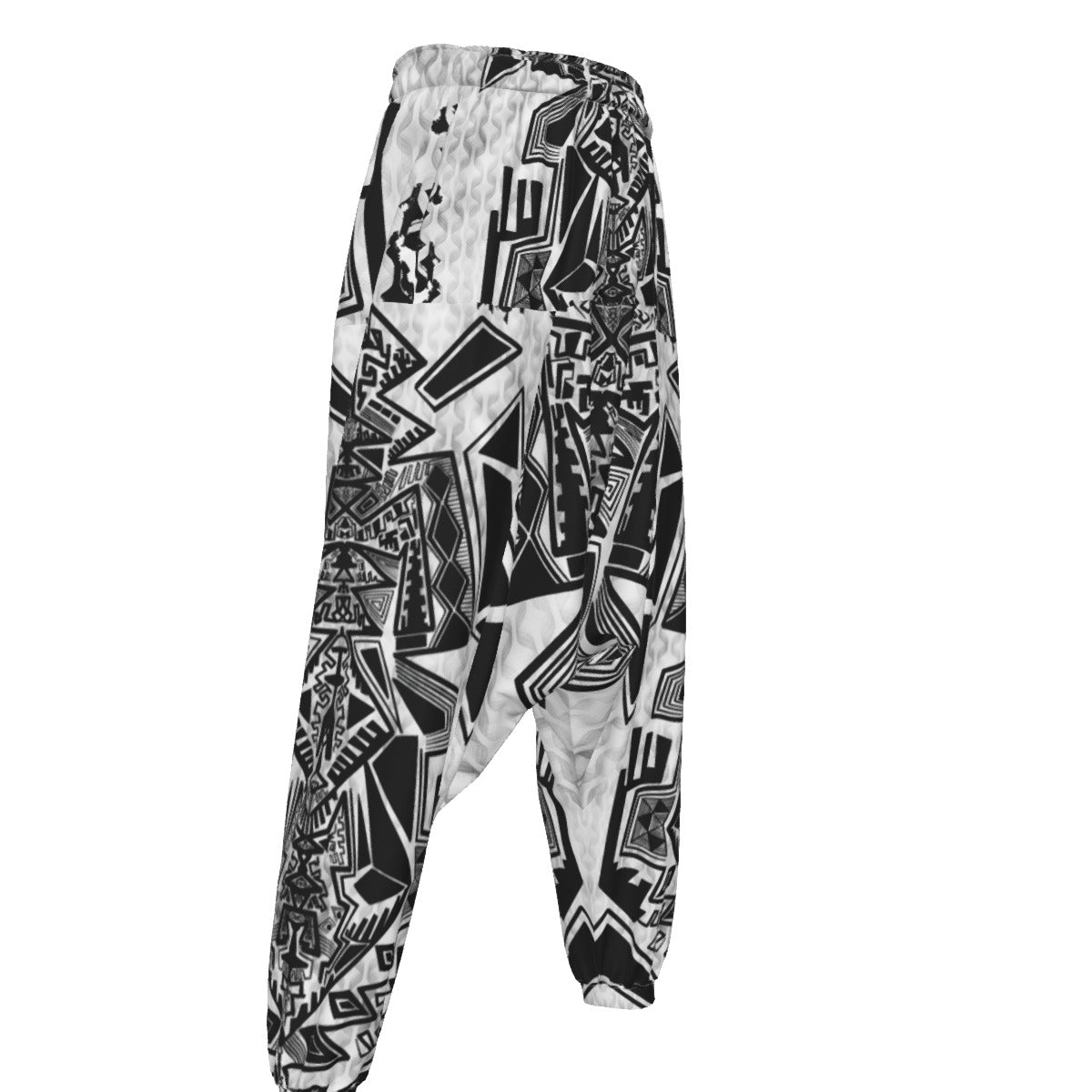 Tower of Gridlock Men's Loose Trousers