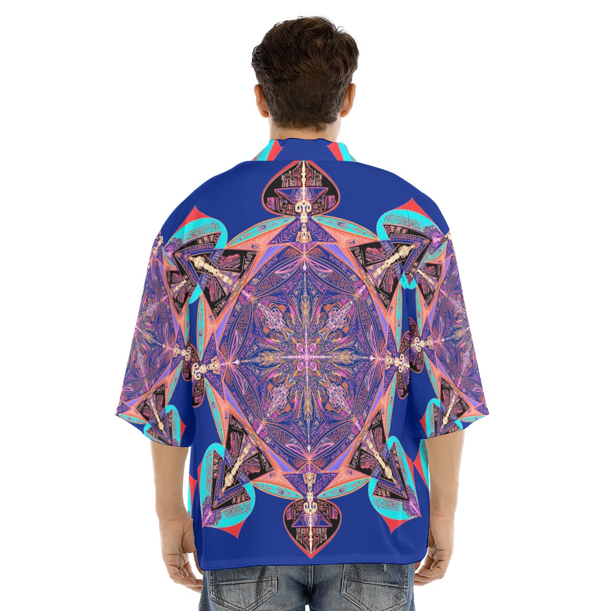 JellyTrip Men's Drop-shoulder Short Coat