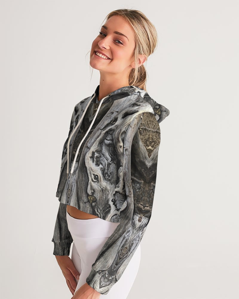Ancient Ones Women's Cropped Hoodie