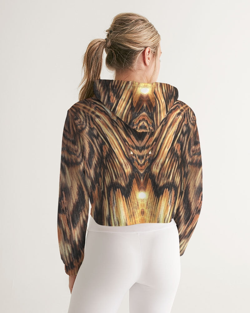 Lyran Lightworker Women's Cropped Hoodie