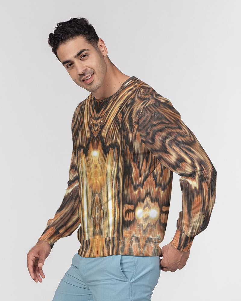 Lyran Lightworker Men's Classic French Terry Crewneck Pullover