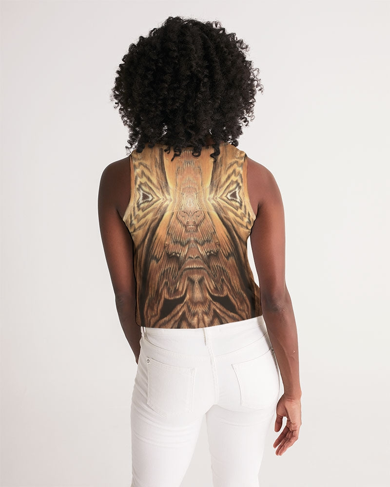 Friends From Psychedelia Women's Cropped Tank