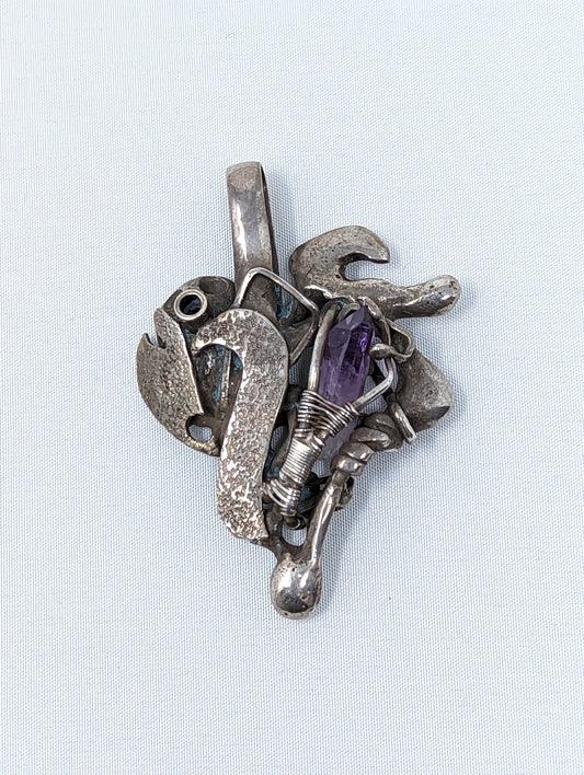 Amethyst Pendant by R.D.