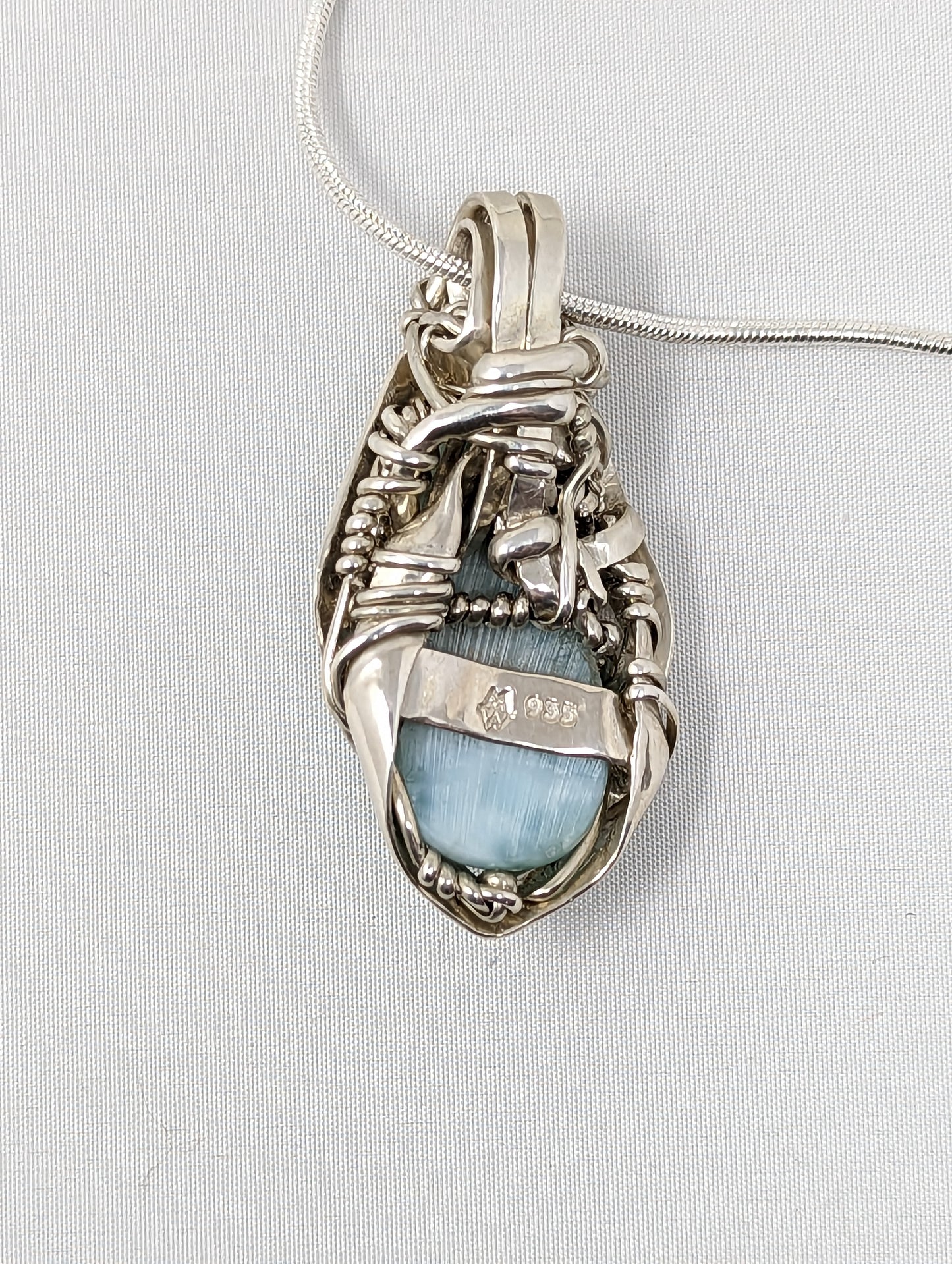 Larimar and Vera Cruz Amethyst By The Art Of Wire