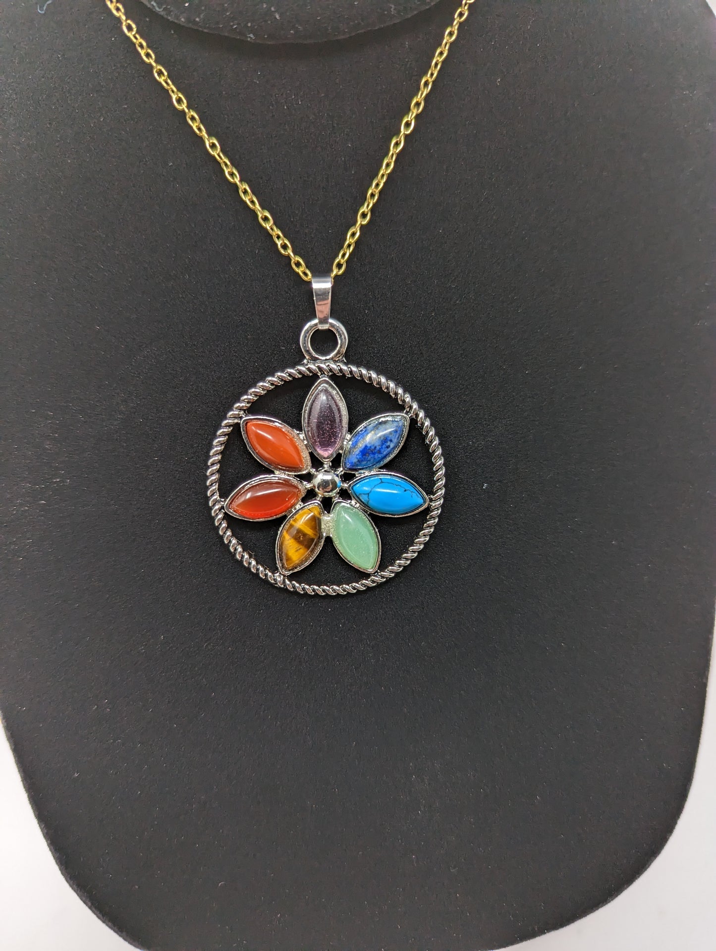 Chakra Gemstone Pendants