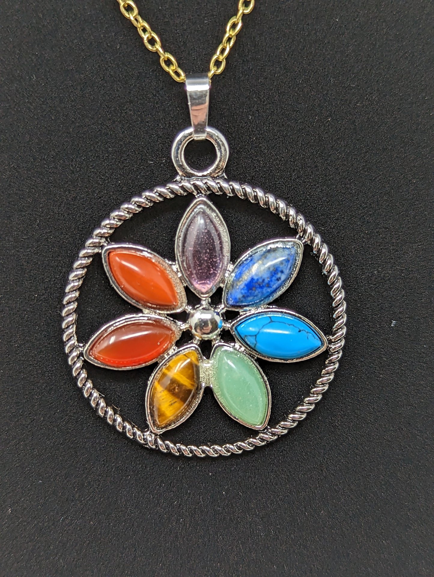 Chakra Gemstone Pendants