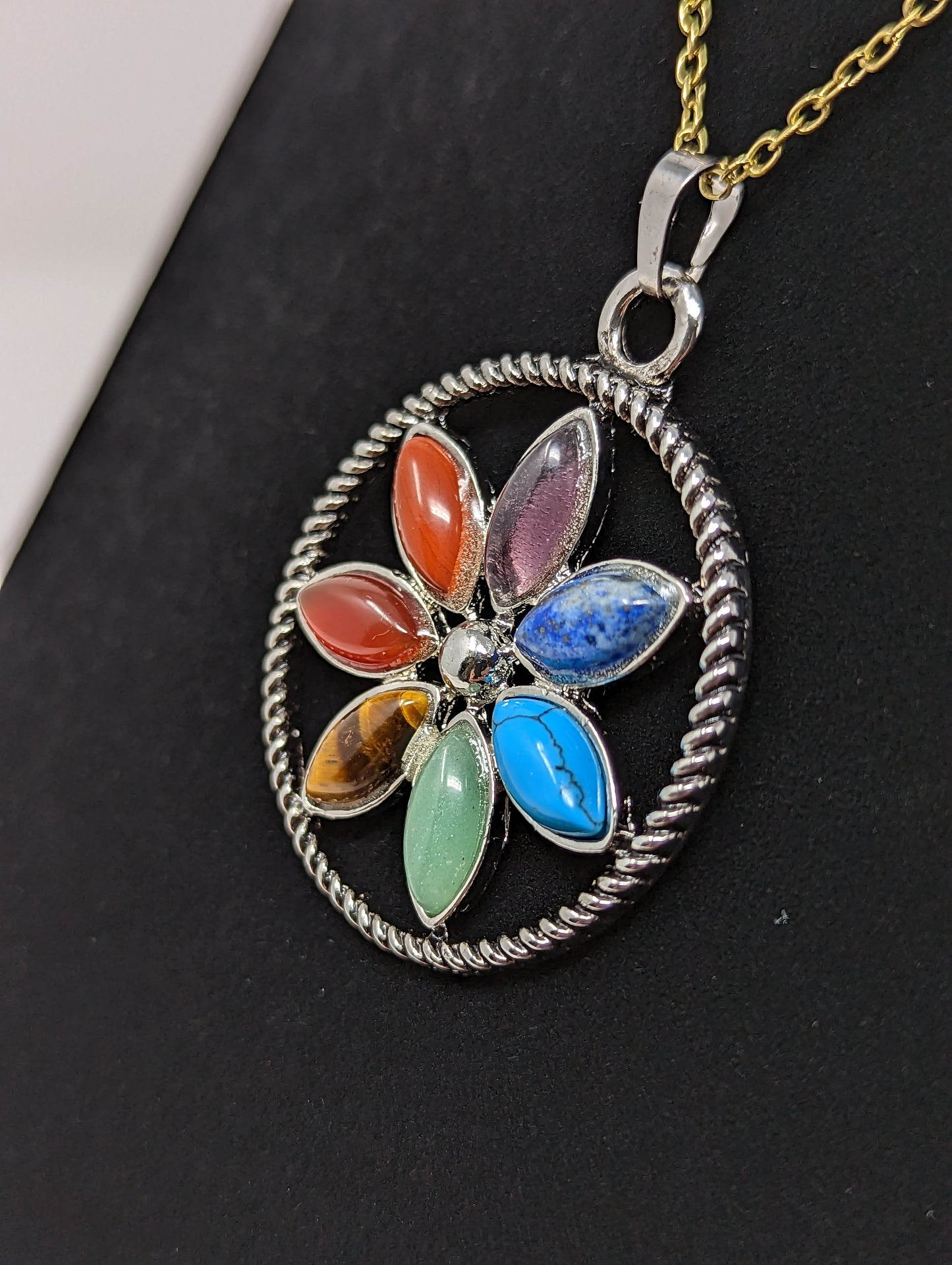 Chakra Gemstone Pendants