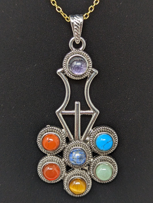 Chakra Gemstone Pendants