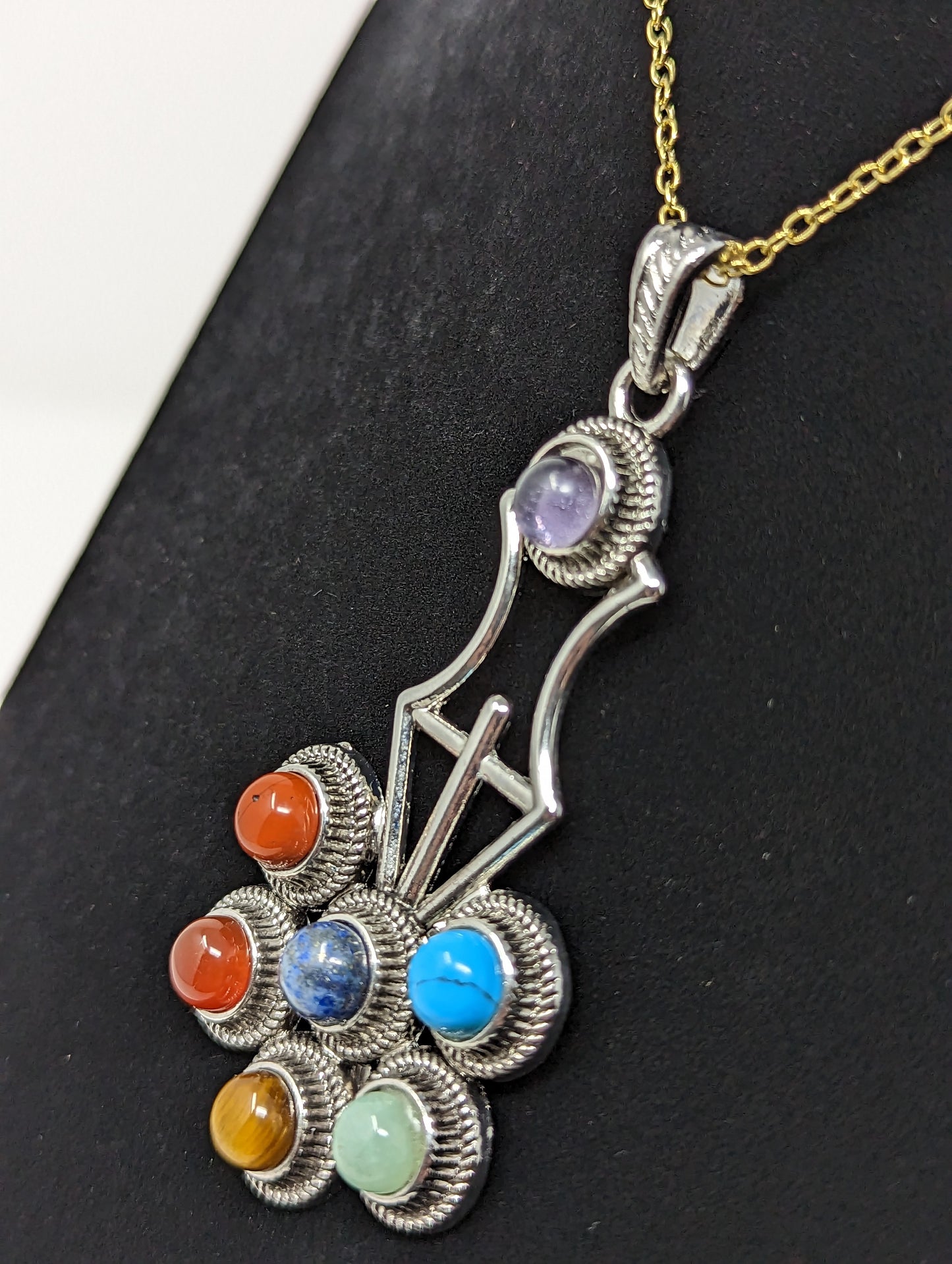 Chakra Gemstone Pendants