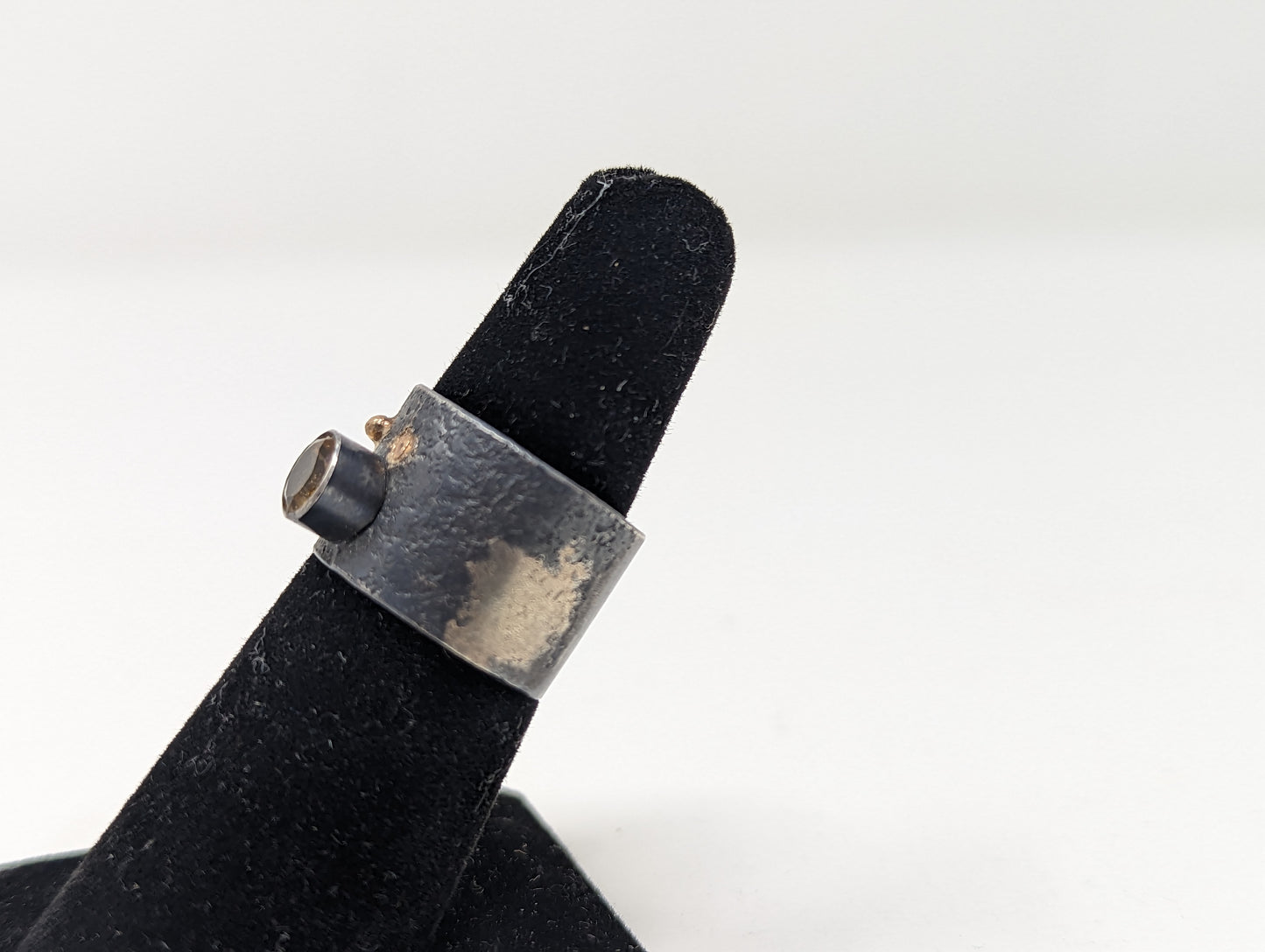 Citrine fabricated ring