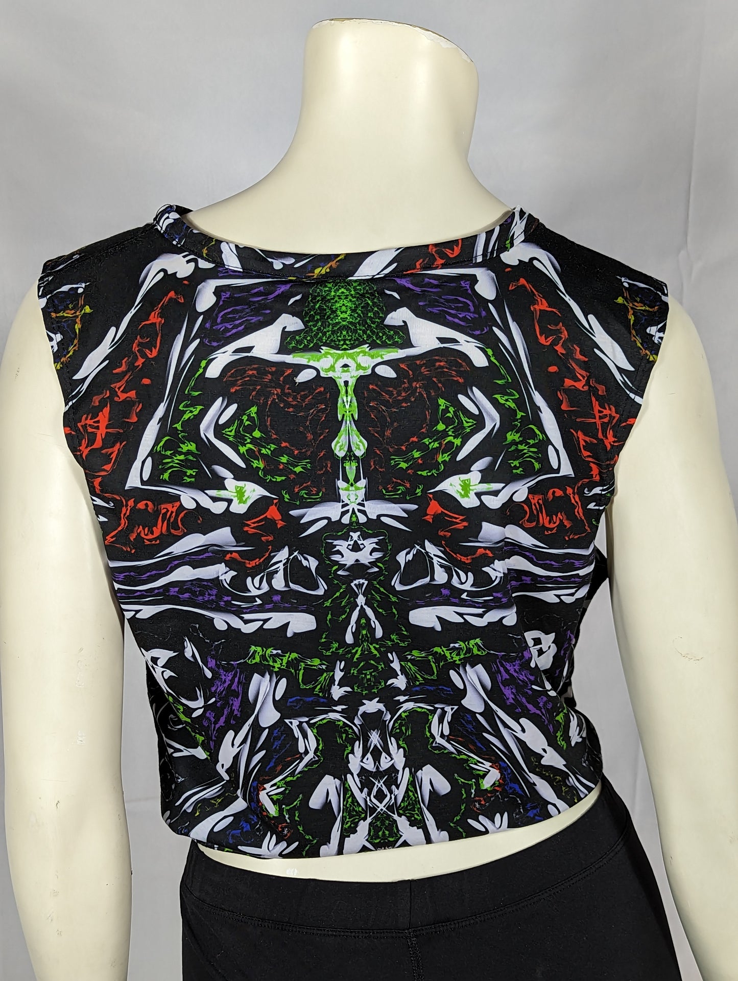 Twist Front Cropped Tops