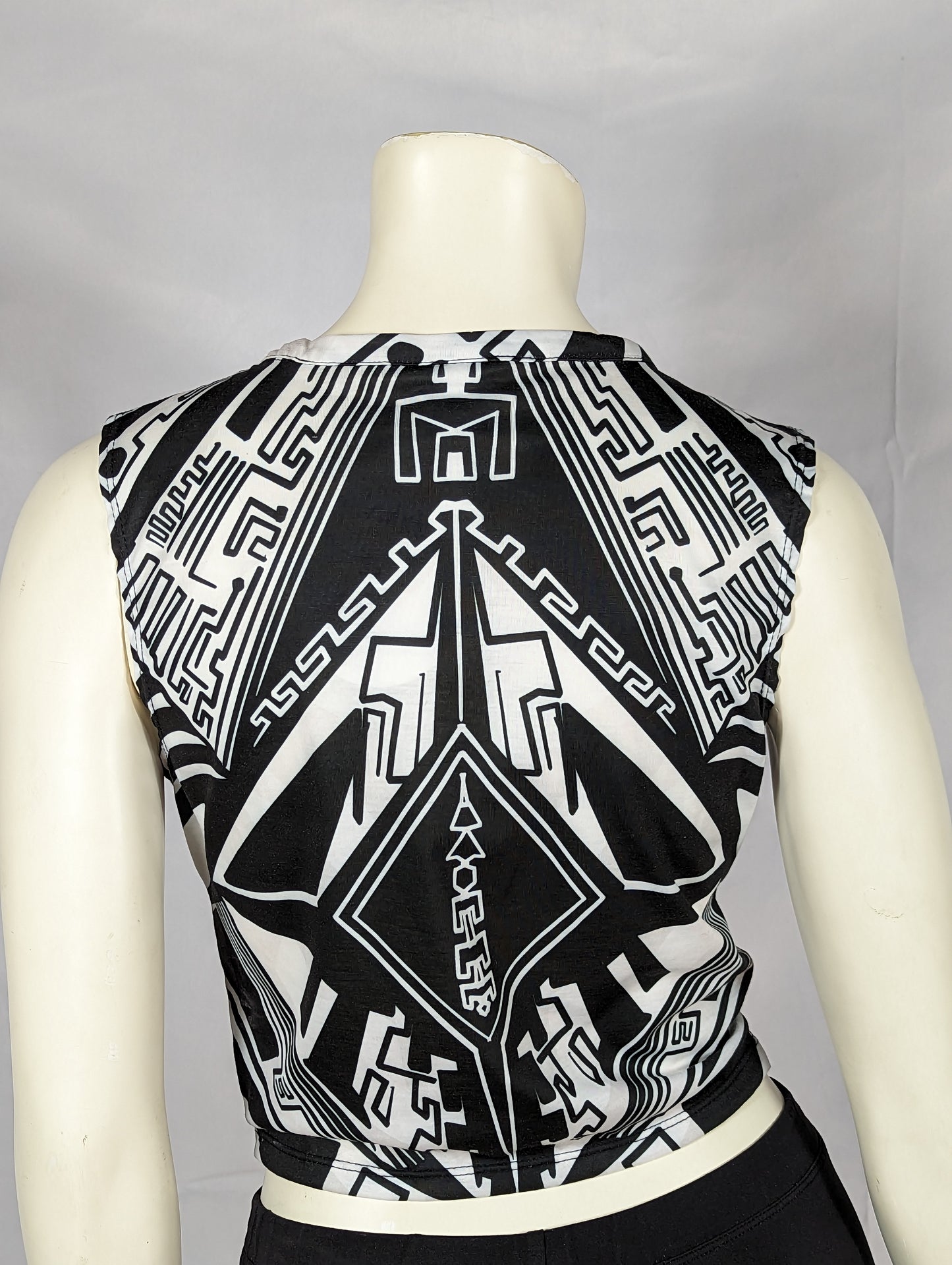 Twist Front Cropped Tops