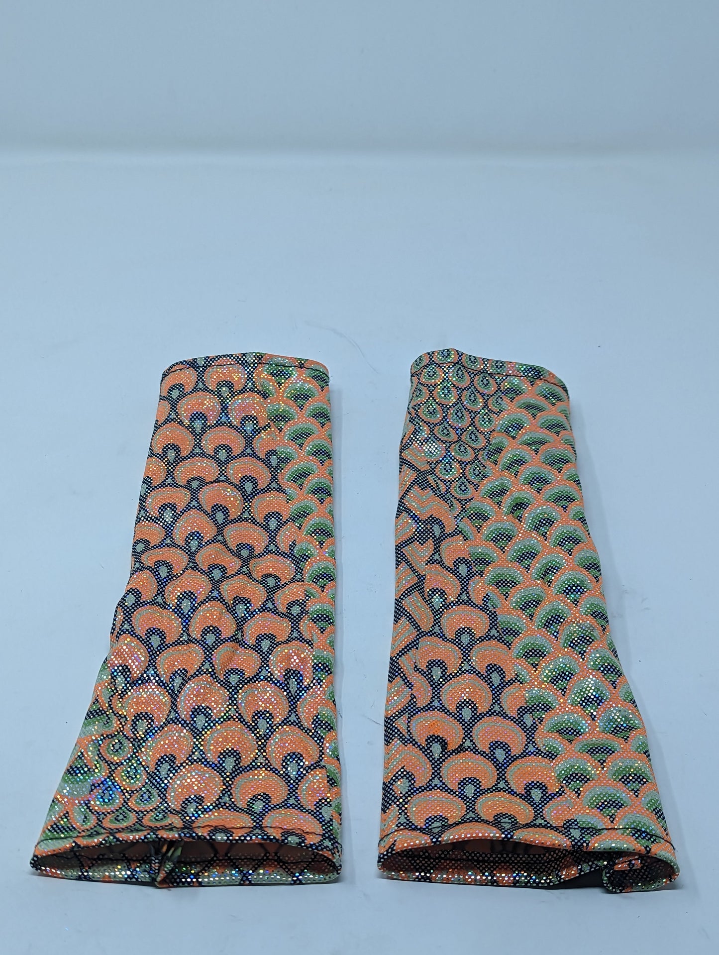 Orange Cosmic Mermaid Arm Sleeves