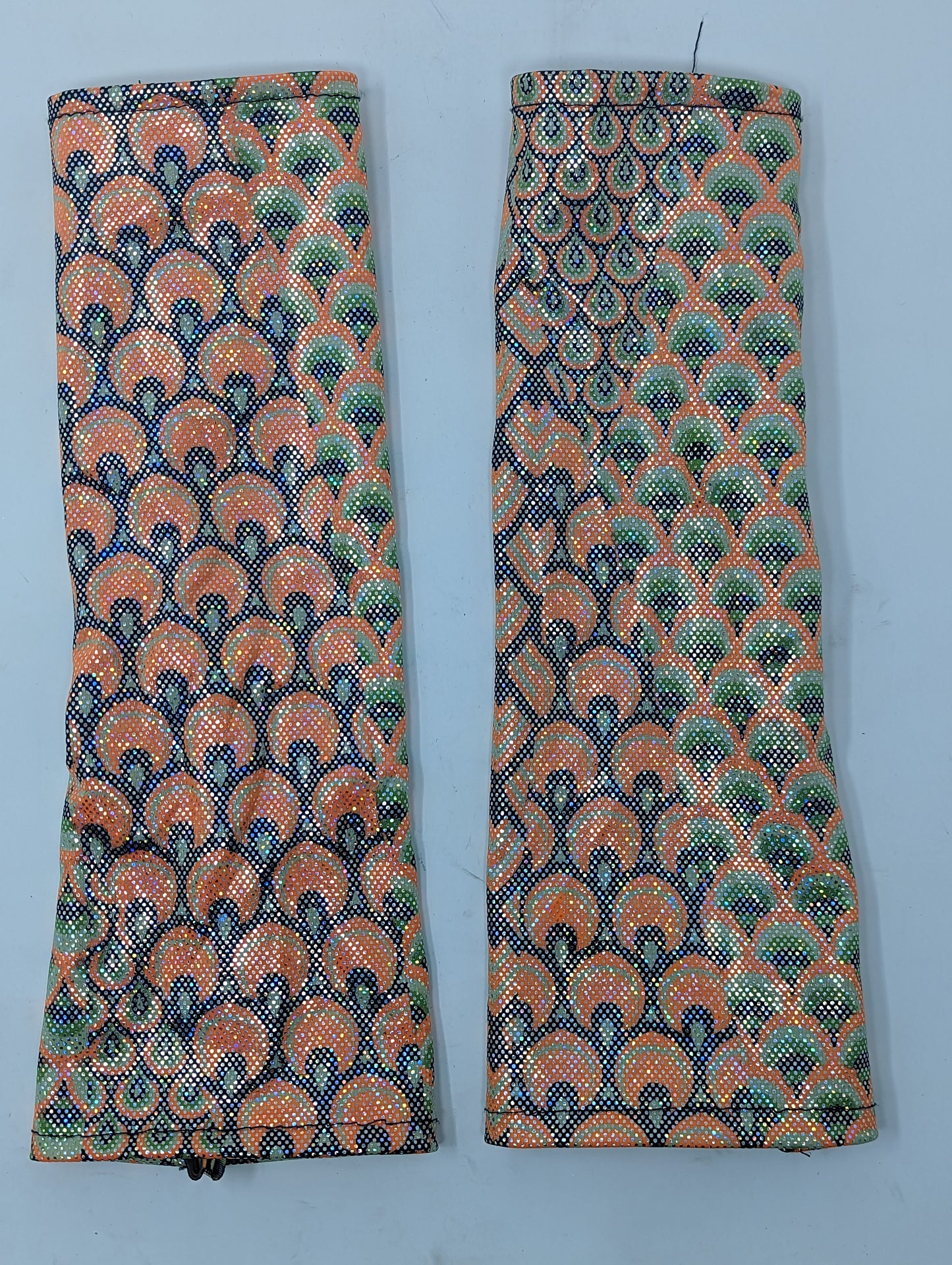 Orange Cosmic Mermaid Arm Sleeves