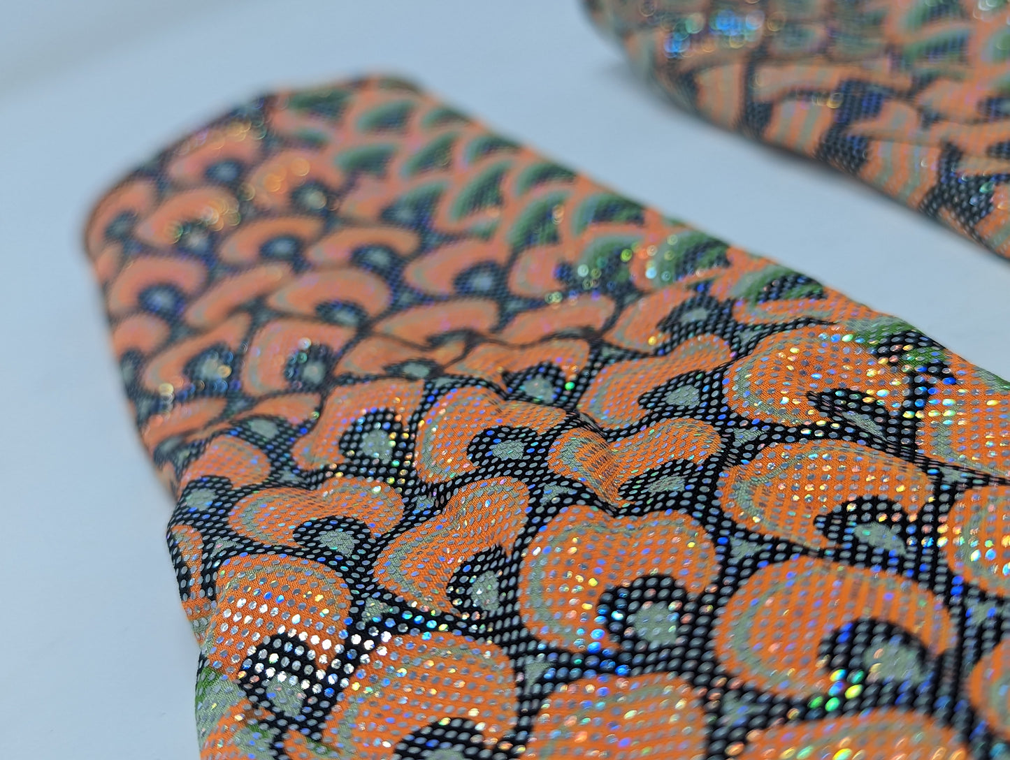 Orange Cosmic Mermaid Arm Sleeves