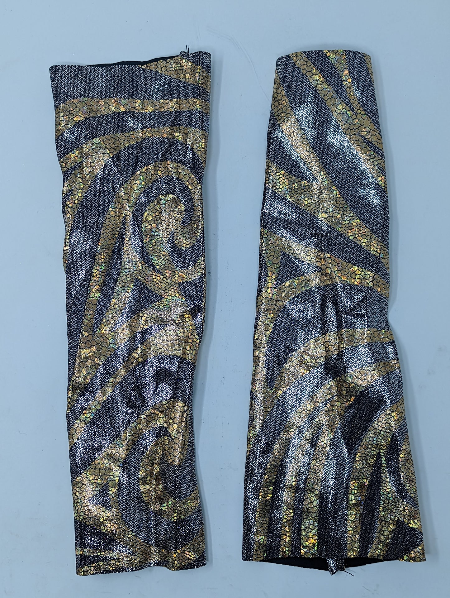 Orange Cosmic Mermaid Arm Sleeves