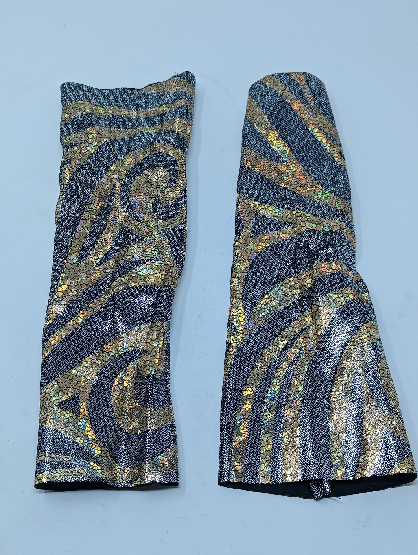 Orange Cosmic Mermaid Arm Sleeves