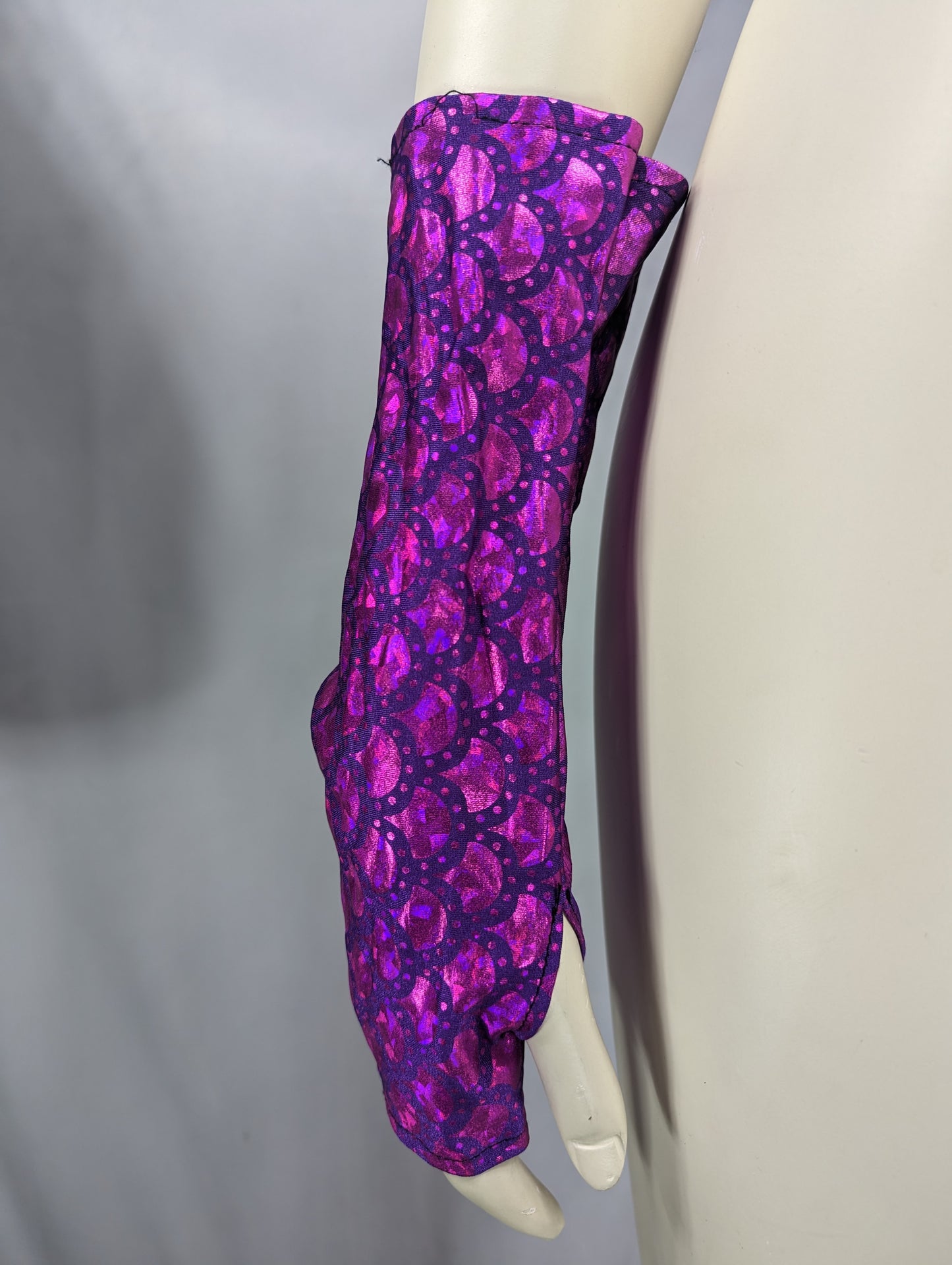 Orange Cosmic Mermaid Arm Sleeves