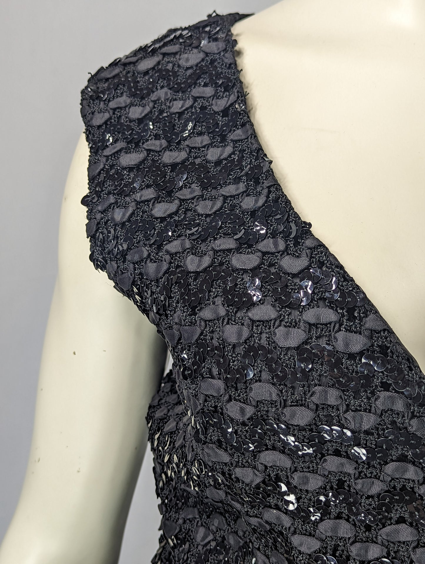 Black Sequins Tank