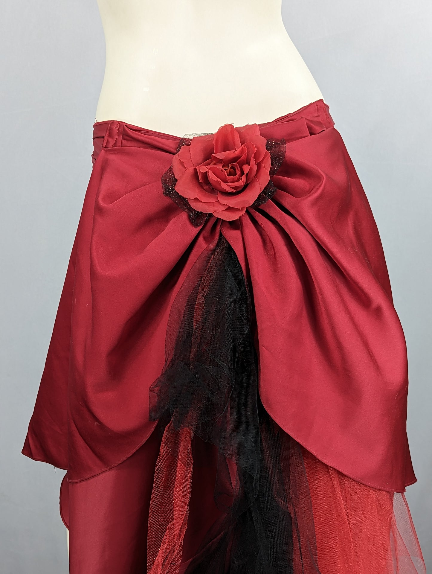 Red Prom Skirt