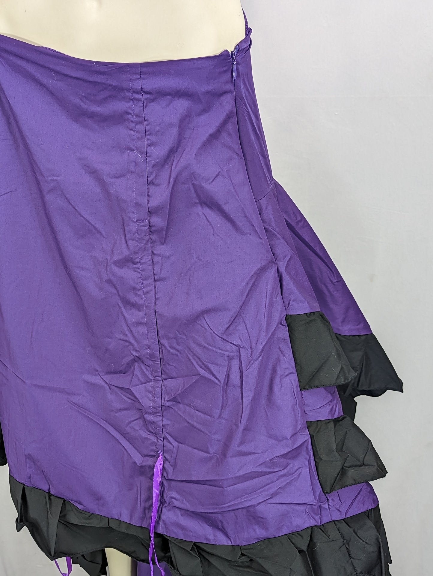 Purple Skirt/Bustle