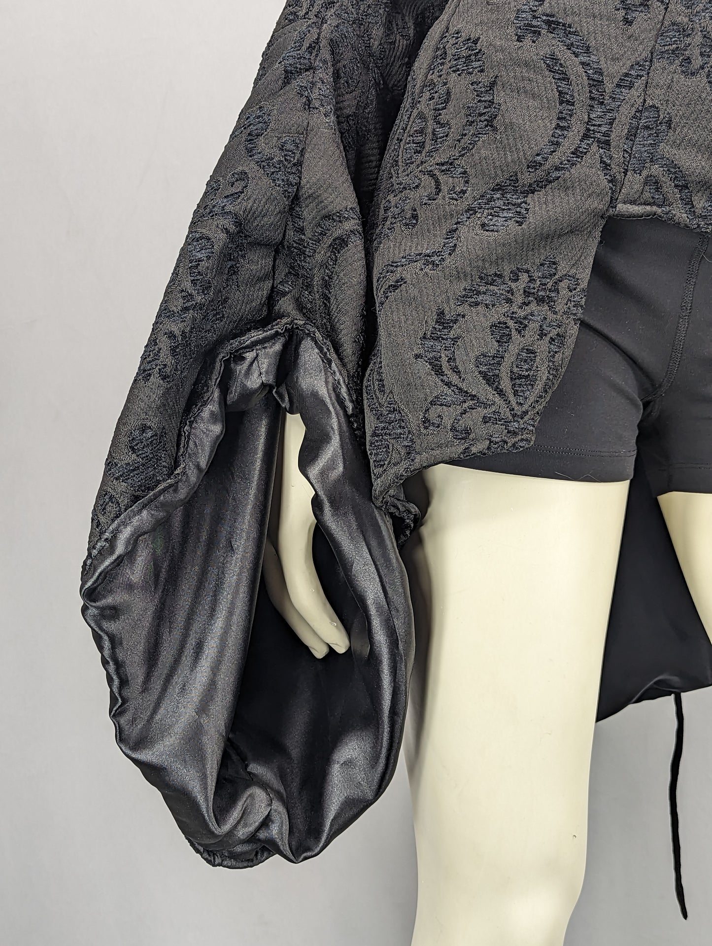 Winter is Not Coming Corset Style Top with tie on sleeves